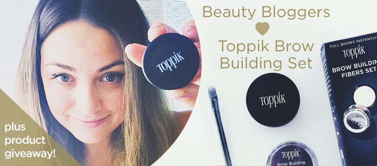 Beauty Blogger Lauren over de Brow Building Fibers