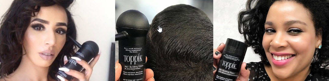 toppik tips van gebruikers van toppik hair building fibers,